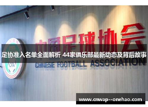 足协准入名单全面解析 44家俱乐部最新动态及背后故事